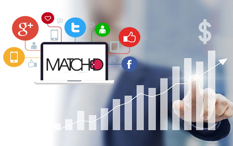 social media revenue with Matched